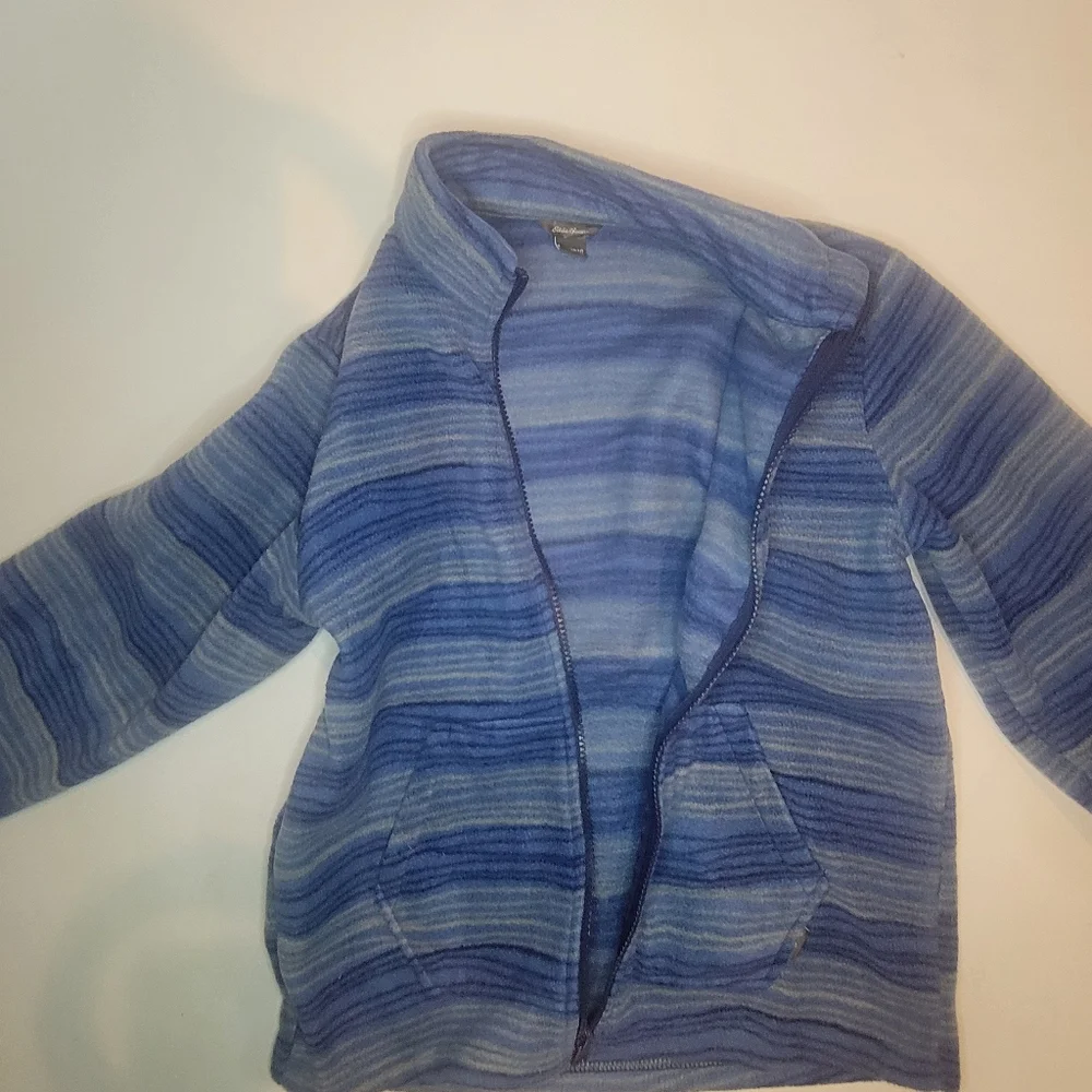 Eddie Bauer fleece jacket size M in kids - Picture 4 of 4